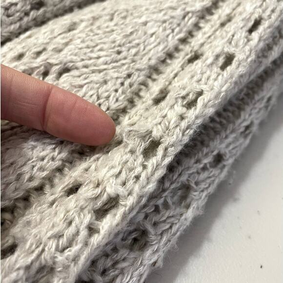 Anthropologie Sleeping On Snow Women's Small Eldora Wool Blend Knit Sweater - Picture 10 of 10